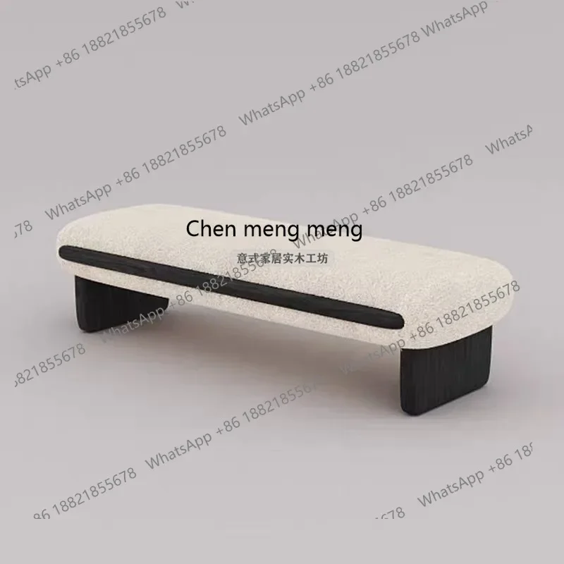 C456 Nordic living room bench art bedside stool creative home shoe changing stool designer