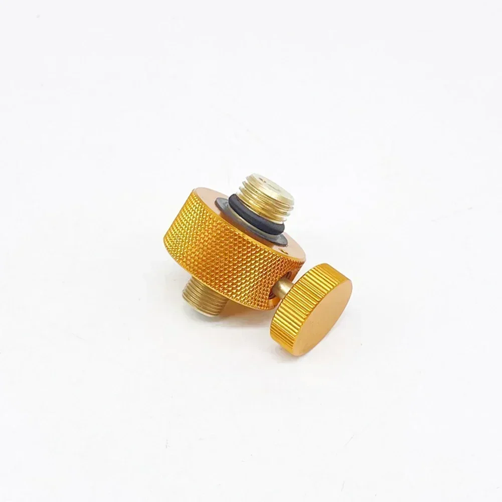 Stove Head Adapter Camping Copper+Aluminum Alloy Golden Liquefied Gas Cylinder Middle East Camping Stove Accessories