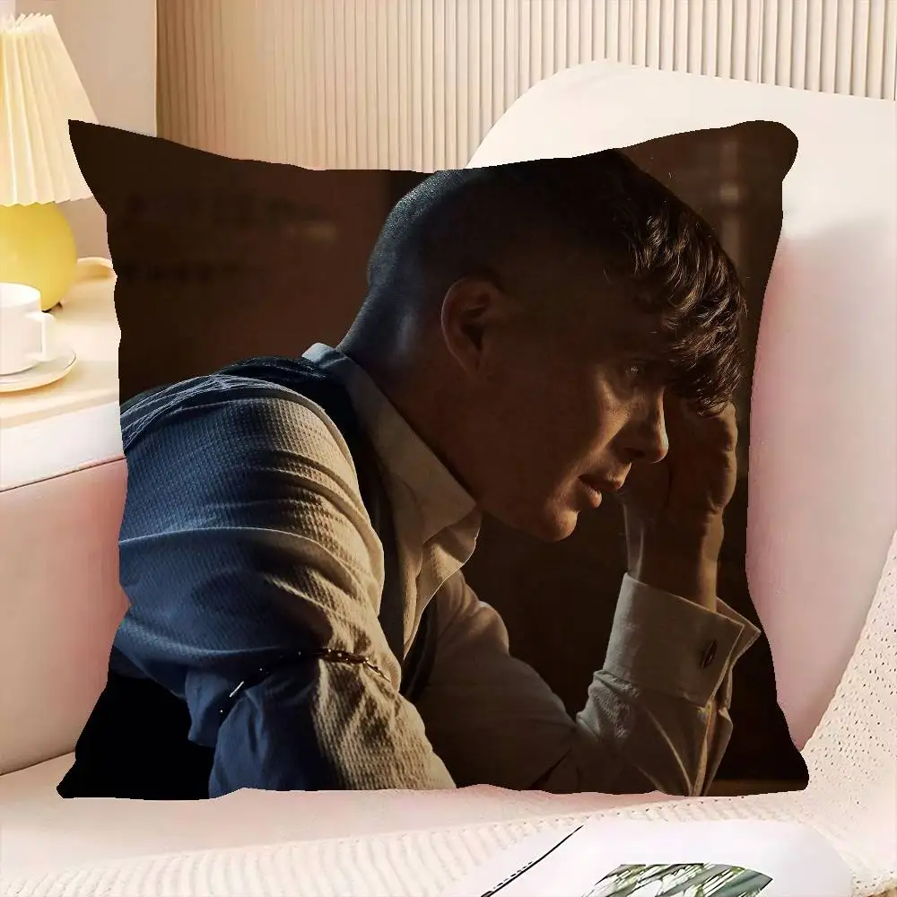 Movie P-Peaky B-Blinders TV Pillow Cover Design cushion Cover decor Holiday Decorati