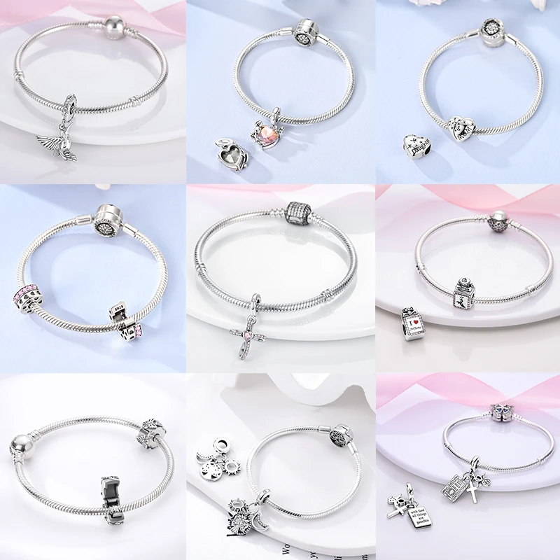 3-teiliges Charm-Perlen-Set, bunte Emaille-Tier-, Blumen- und Herz-Anhängerperlen für DIY-Armband, Halskette, Schmuckherstellung, Geschenk für Frauen und Mädchen – Detail 3