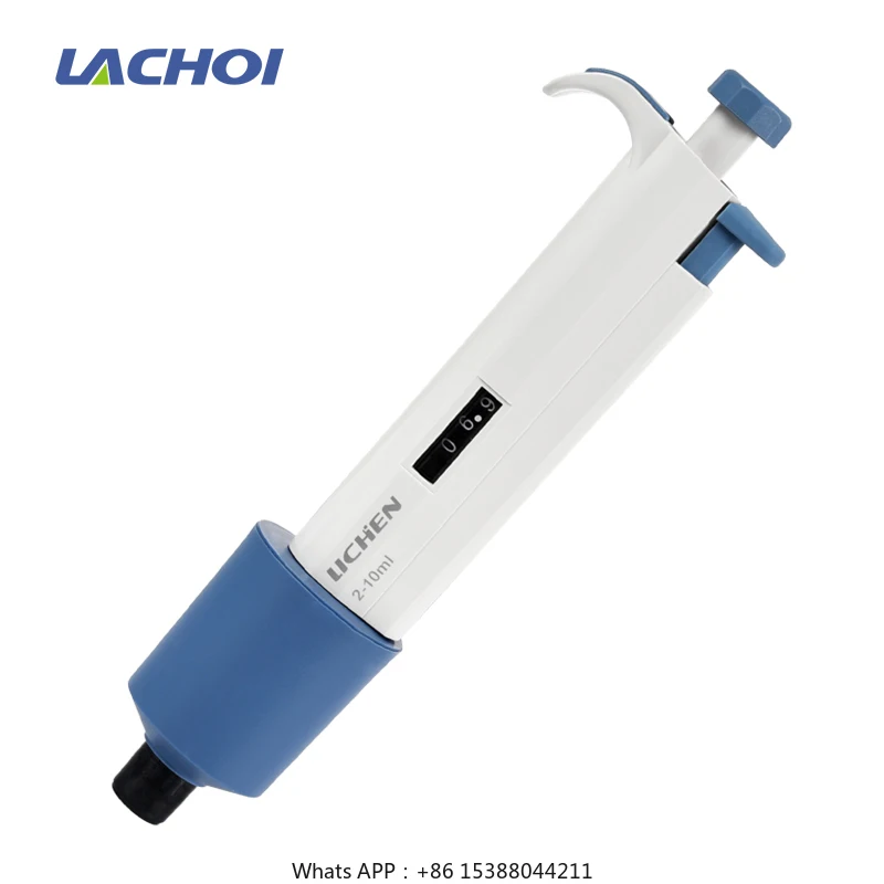 High Quality  Brand Adjustable Single Channel Lab Manual Micropipette Dragon Lab Micro Pipette