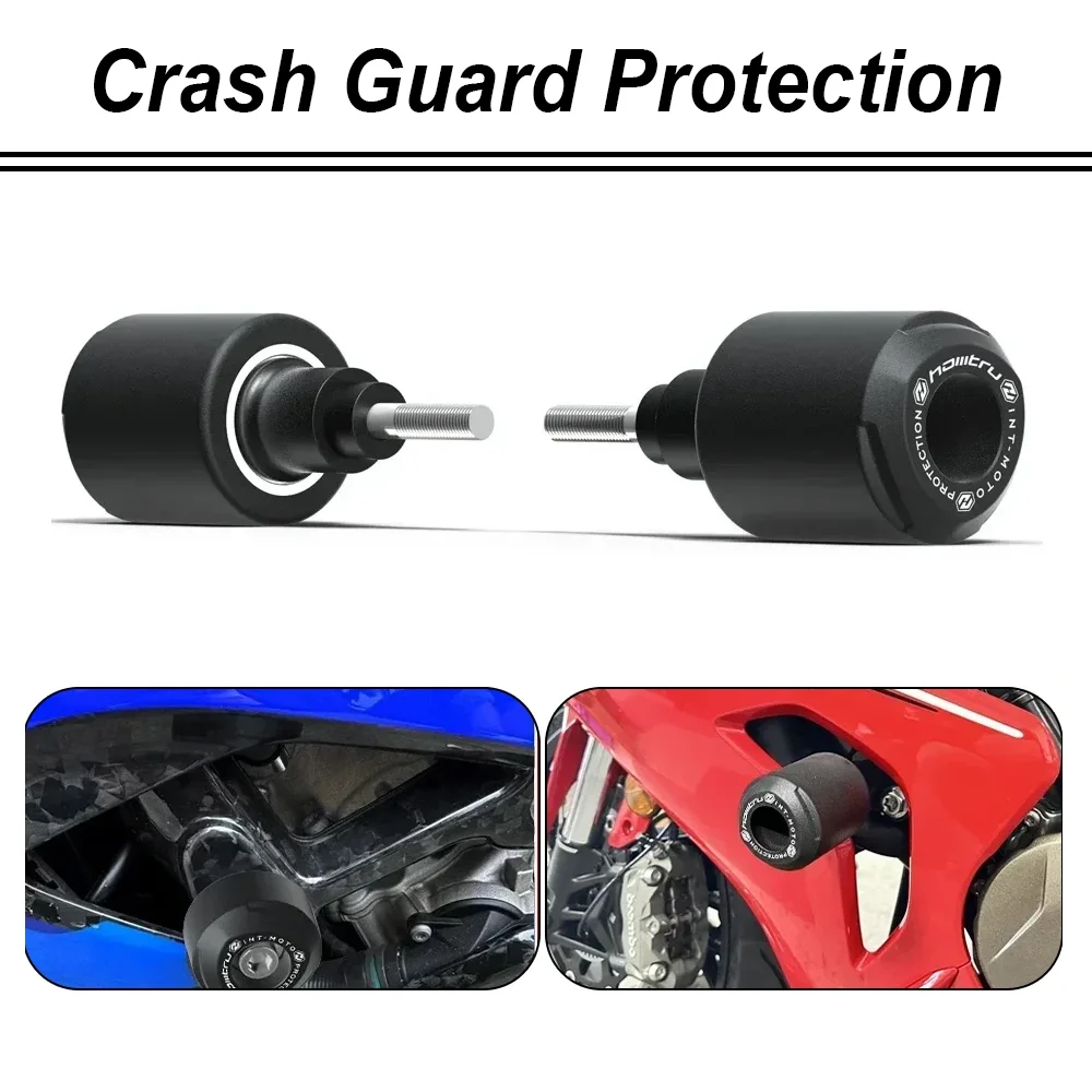 

Для Suzuki GSX-S950 2022-2024/Kataana 2019-2024/GSX-S1000 2015-2024 ползунки рамы мотоцикла защита от столкновений