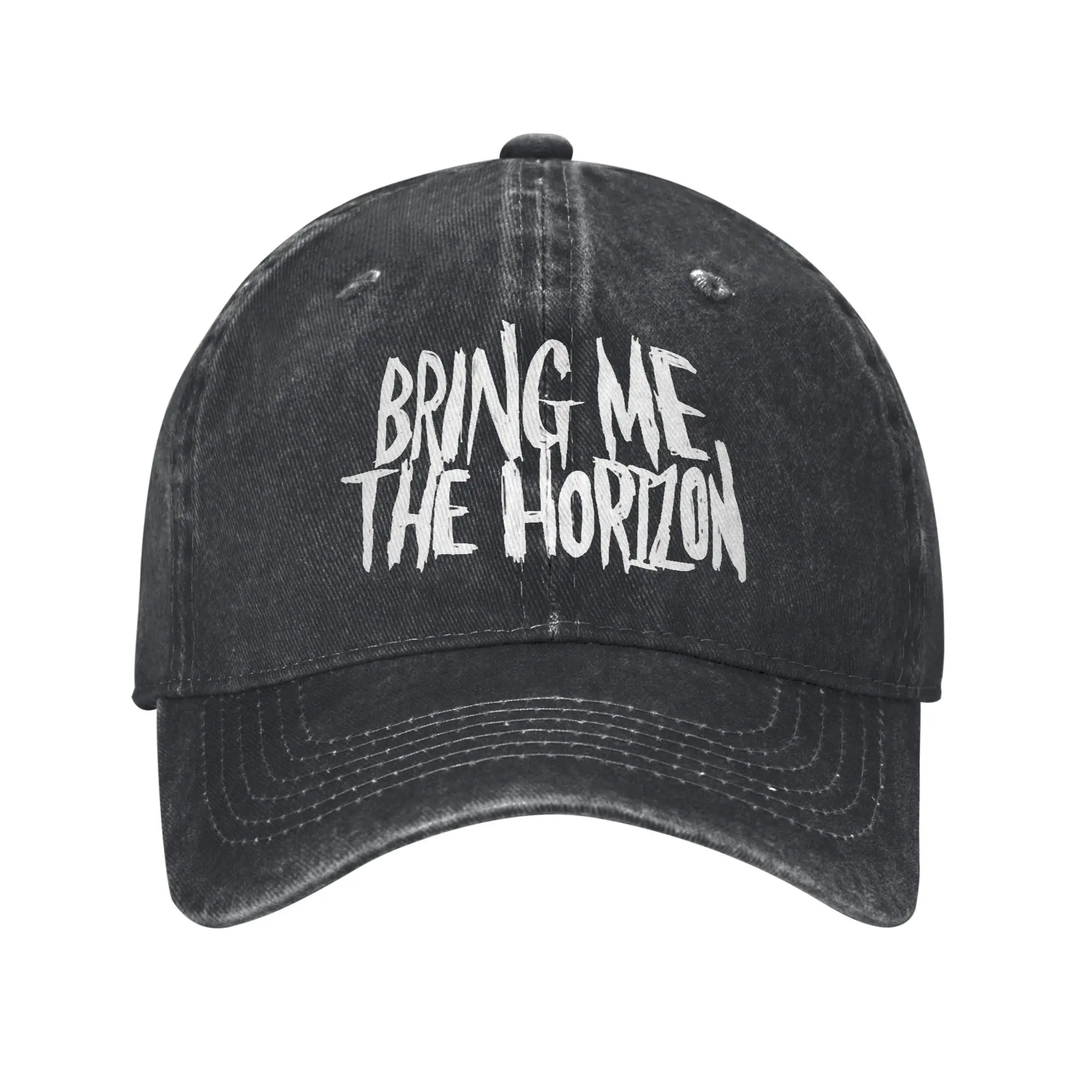 

BMTH Bring Me The Horizons Brutal Logo Повседневная бейсболка Спорт на открытом воздухе Хип-хоп Шляпы Летние женские мужские y2k Милая кепка Snapback