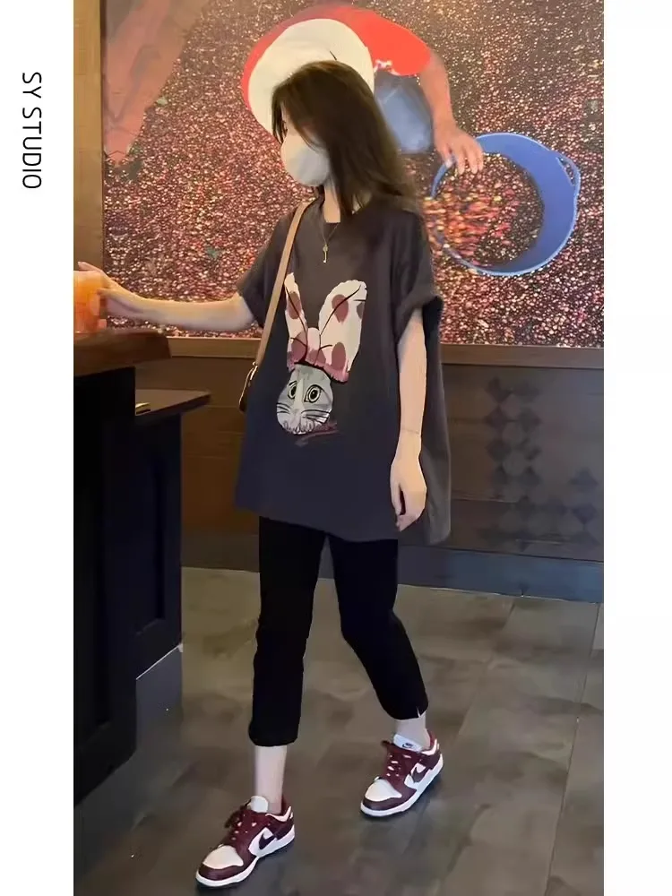 

Летний модный комплект-двойка для полных женщин: стройнящий, молодежный, скрывающий недостатки, с ощущением роскоши, в уличном стиле, с коротким рукавом