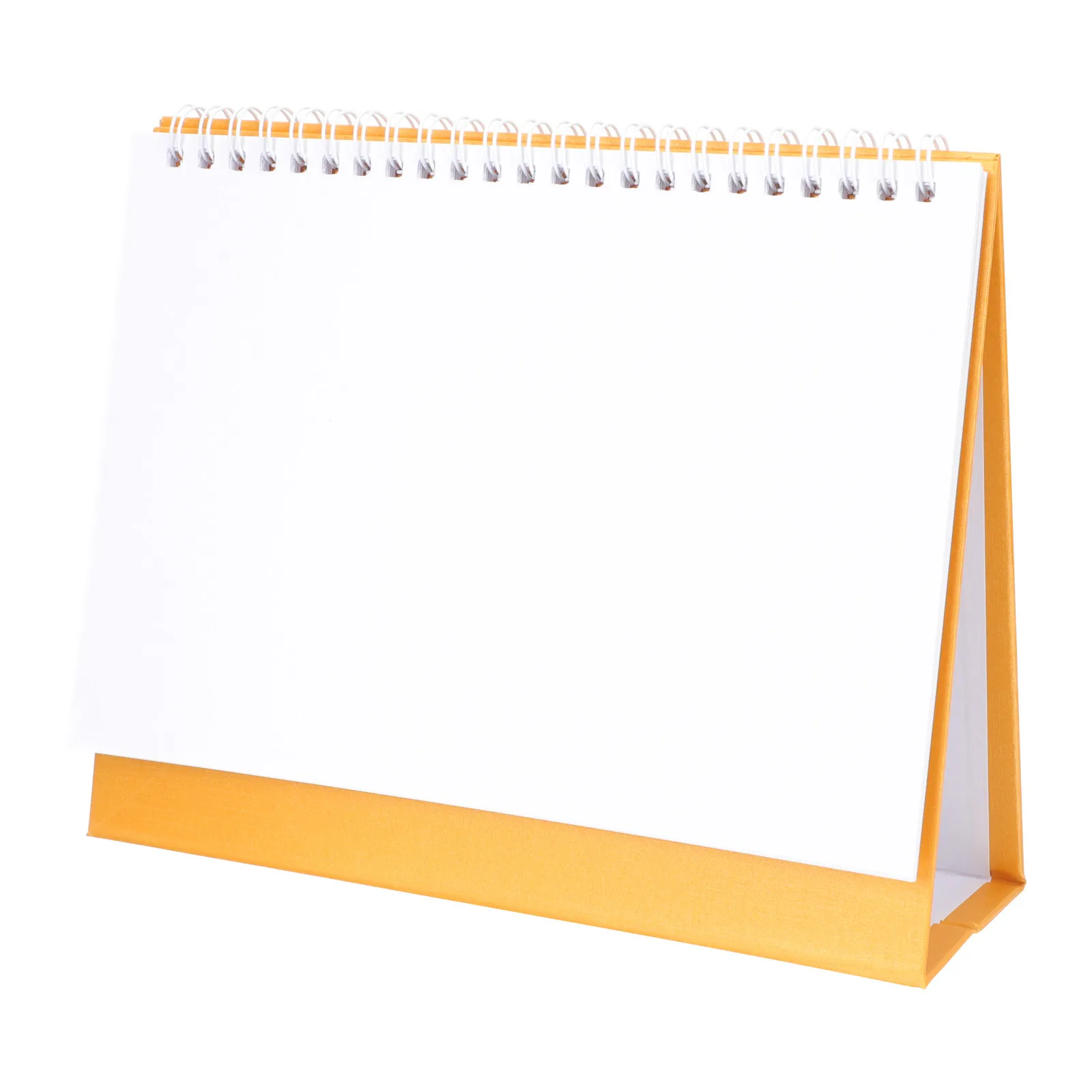1Set Blank Desk Calendar Hand Painted DIY Standing Decorative Calendar Office Memo Planner Creative Drawing Gift for Kids