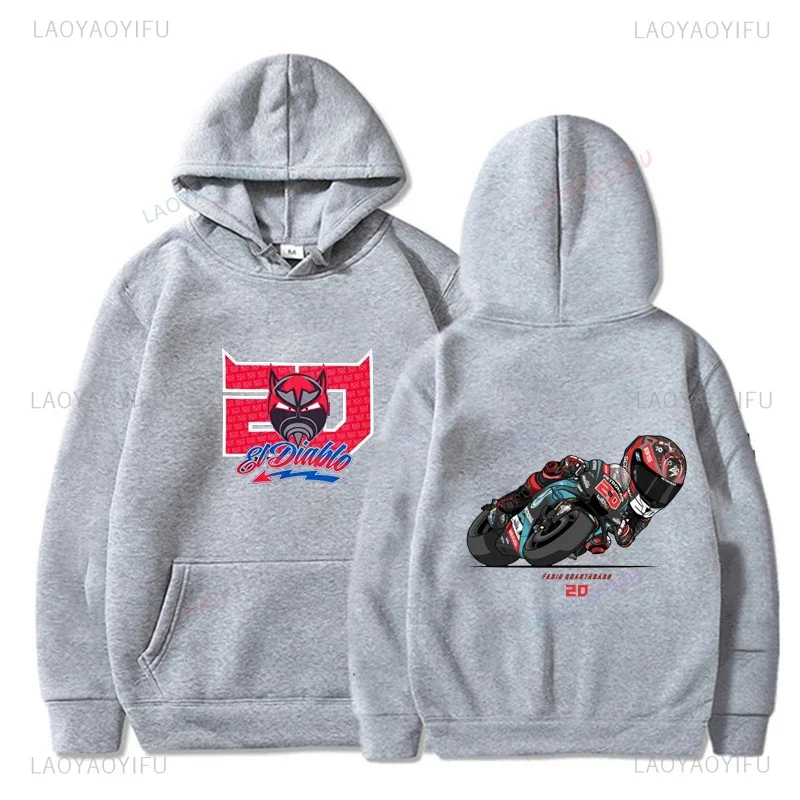 2024 New Listing Fabio Quartararo Pattern Sweatshirt Autumn and Winter  Casual  Men Hoodies Street Fashion Hot Product