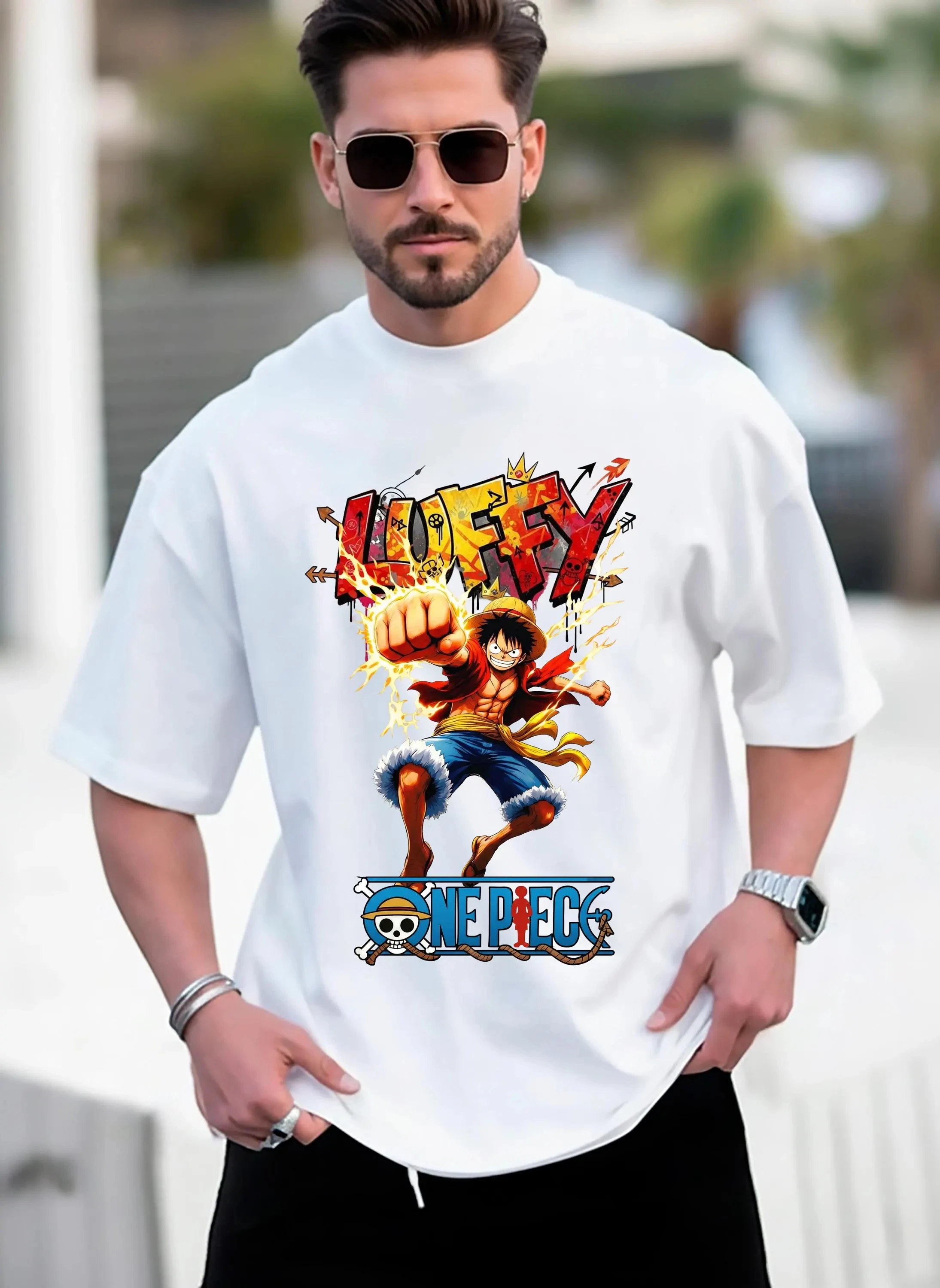 La última camiseta de algodón de One Piece para el verano de 2026, ideal para conjuntos casuales y cómodos para los fans del manga