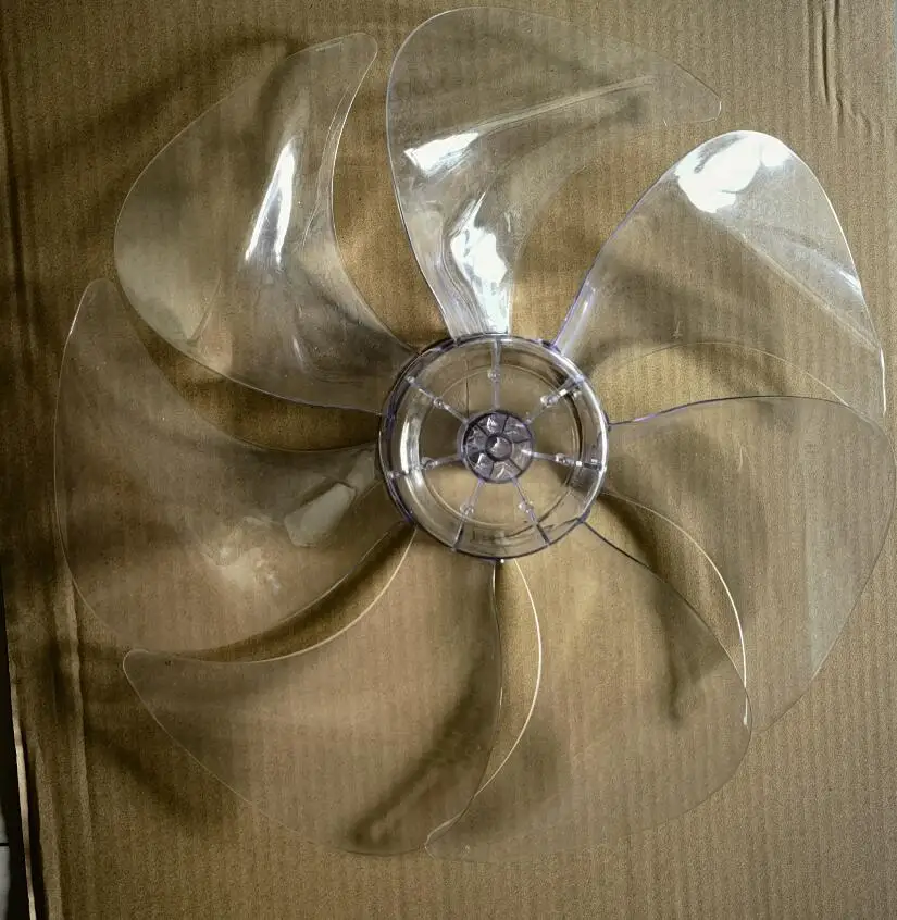 SAD35EC/SAD35ED Electric Fan Parts 35cm diameter 7-blade Transparent Fan Blade for 14 inches stand fan