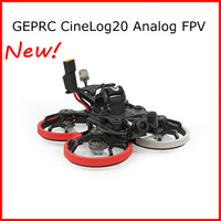 2023 New Drone GEPRC CineLog20 Analog FPV with 5.8G@600mw VTX/Caddx Ratel2 Camera/GR1303.5 5500KV Motor Aircraft Control Toy