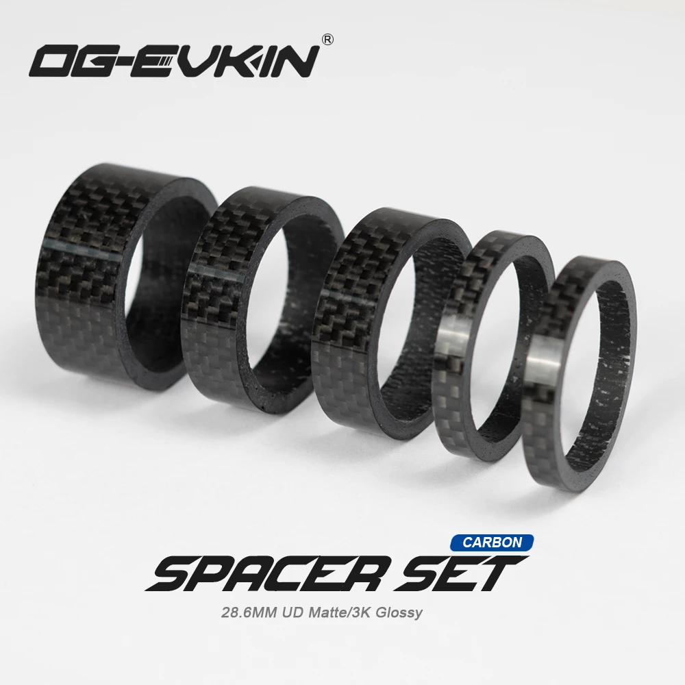 OG-EVKIN CS-001 Carbon Bicycle Spacer Set 1/8\