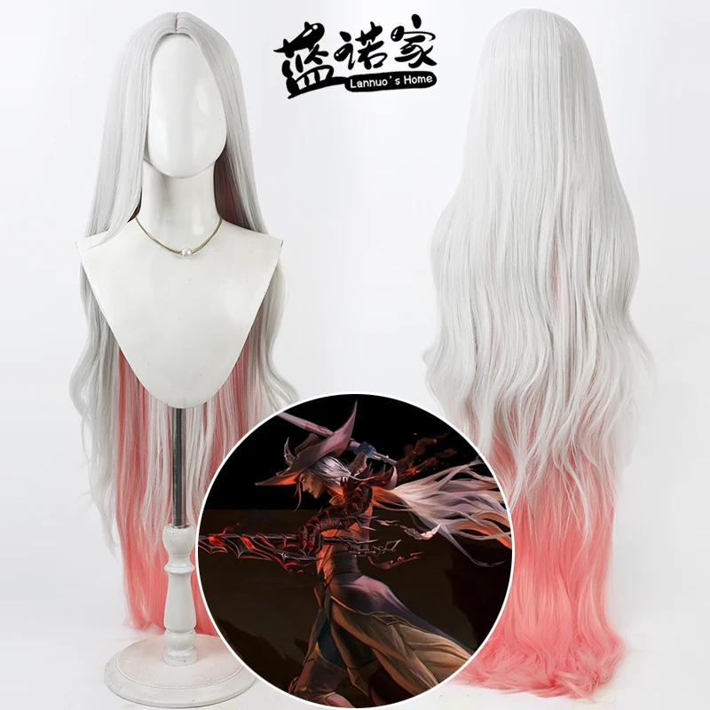 

Game Yone The Unforgotten The Unforgotten Yone Cos Cosplay Wig Halloween Party Prop Synthetic Hair Heat Resistant Fiber +Wig Cap