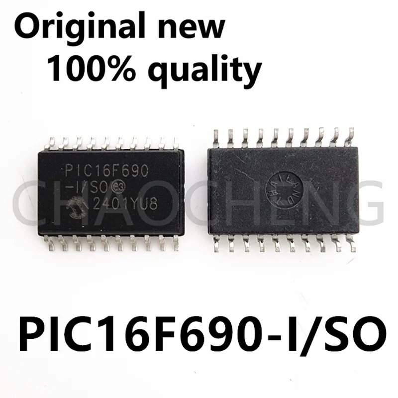 (5-10PCS) 100% original New PIC16F690-I/SO PIC16F690 SOP20 Chipset