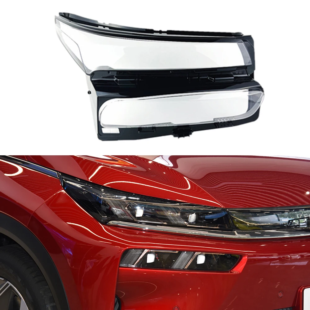 

Auto Headlamp Lampshade Lampcover Head Lamp Light Cover Glass Lens Shell For Trumpchi Aion V 2020 2021 Car Front Headlight Cover