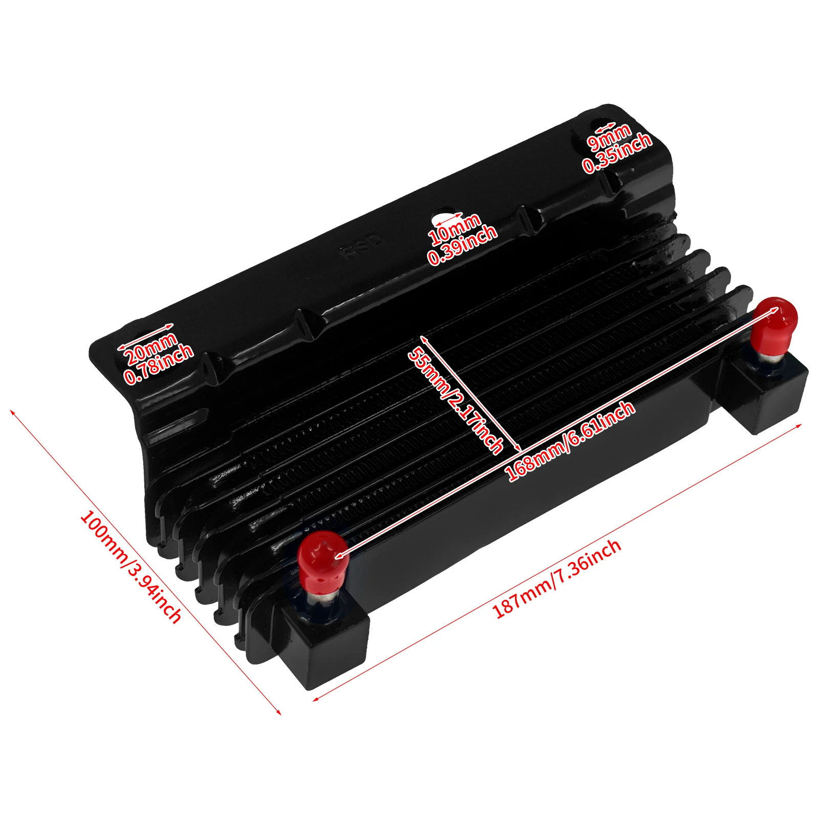 Motorcycle Oil Cooler Cover Water Tank Radiator For Harley Touring Road Glide Street Electra Glide Road King FLHRXS FLHR FLTRXS