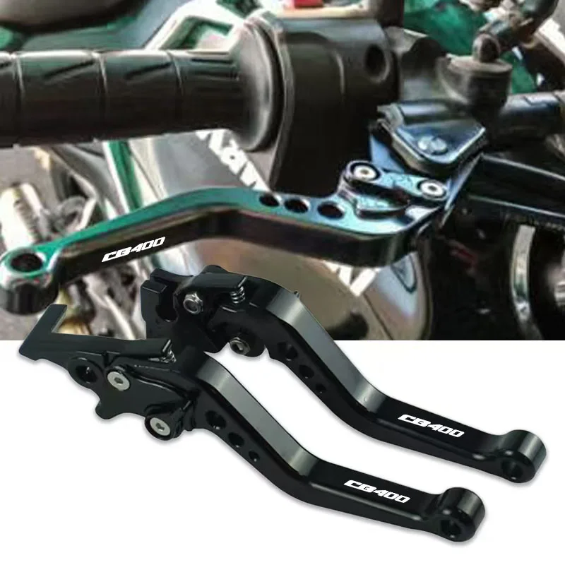 

For Honda CB400 Motorcycle 3D Brake Clutch Lever Aluminum CNC Adjustable Motorbike Brake Lever