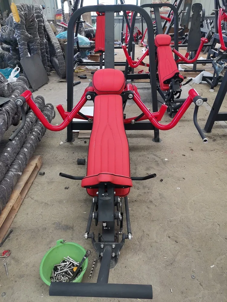 Steel Plate Loaded Machine,Professional Commercial Fitness Equipment Fitness Club Use Plate Loaded Super Inclined Flight Machine