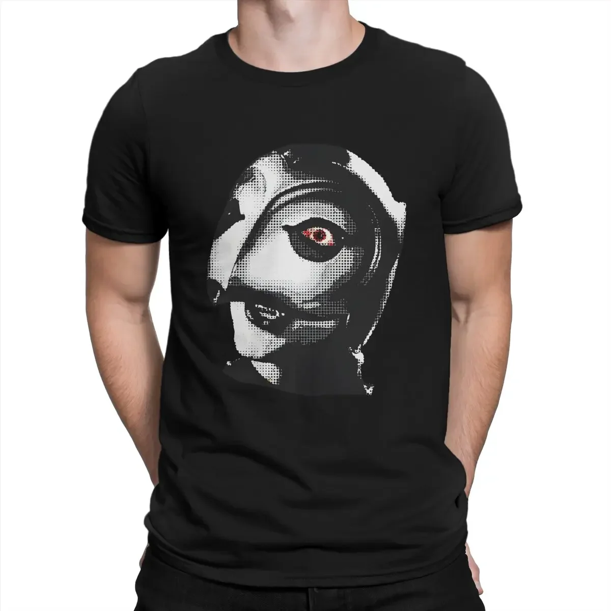 Vintage Remarkable T-Shirt for Men Round Collar Pure Cotton T Shirt Phantom Of The Paradise Short Sleeve Tees Gift Tops 