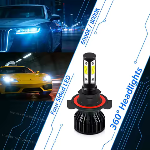 2x Lampada H4 H7 H11 H13 9004 9007 9012 LED Car Headlights 30000LM 6000K 8000K Auto Bulbs 9005 HB3 9006 HB4 H8 H9 H11 Fog lights