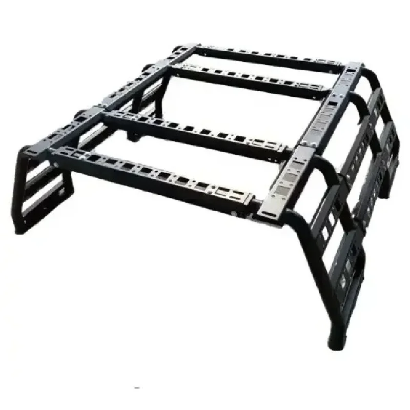 

Adjustable Multifunctional Pick-Up Roll Bars Cargo Rack 4x4 Accessory Truck Roof Rack for Hilux Ranger Vehicles