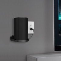 For Sonos Era 100 Speaker Wall Mount Stand Space Saving Built-in Cable Management Smart Speaker Hanger Reserved Charging Port