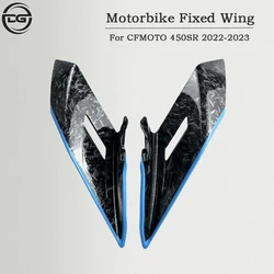 ์คํ ๋ฐ์ด ๋ถํ ์ ๋ฉด ๋ค์ด ํฌ์ค Naked Spoilers CFMOTO 450SR 450 SR 2022-2023 ์ฉ ๊ณ ์ Winglet ํ์ด๋ง ์