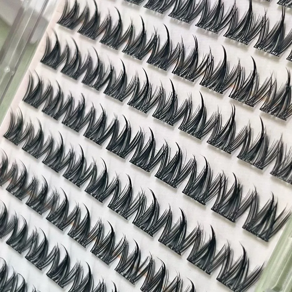 100/130/200 Clusters Black Sel - Eyelash Extension No 11 评论和价格