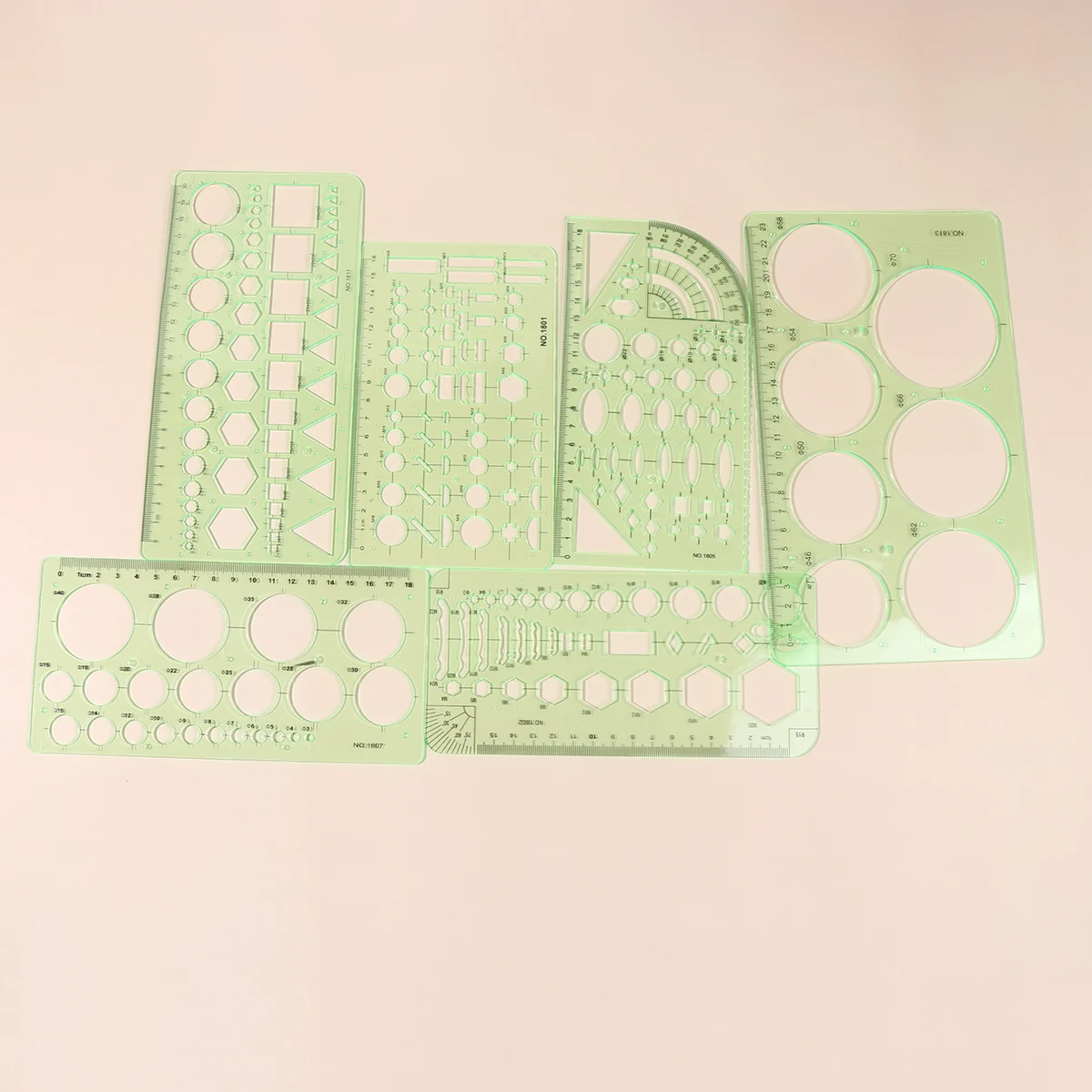 

Drawing Templates Rulers Set Transparent Architectural Measuring Tools Geometric Scale Rulers For School Office Art Design