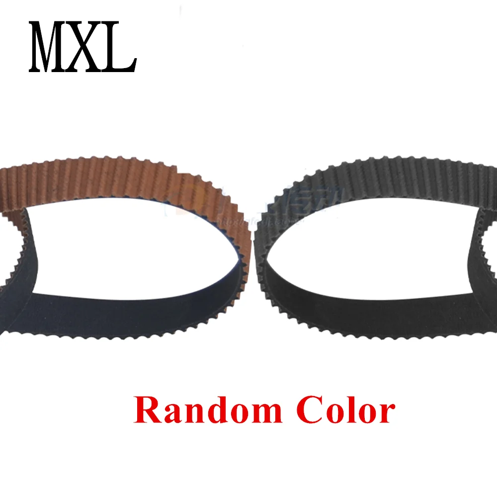 1Pc Width 6/10mm MXL Rubber Trapezoid Tooth Timing Belt B78 B84 B89 B90 B96 B99 B106.4 B109 B116 B121 B128MXL Synchronous Belts