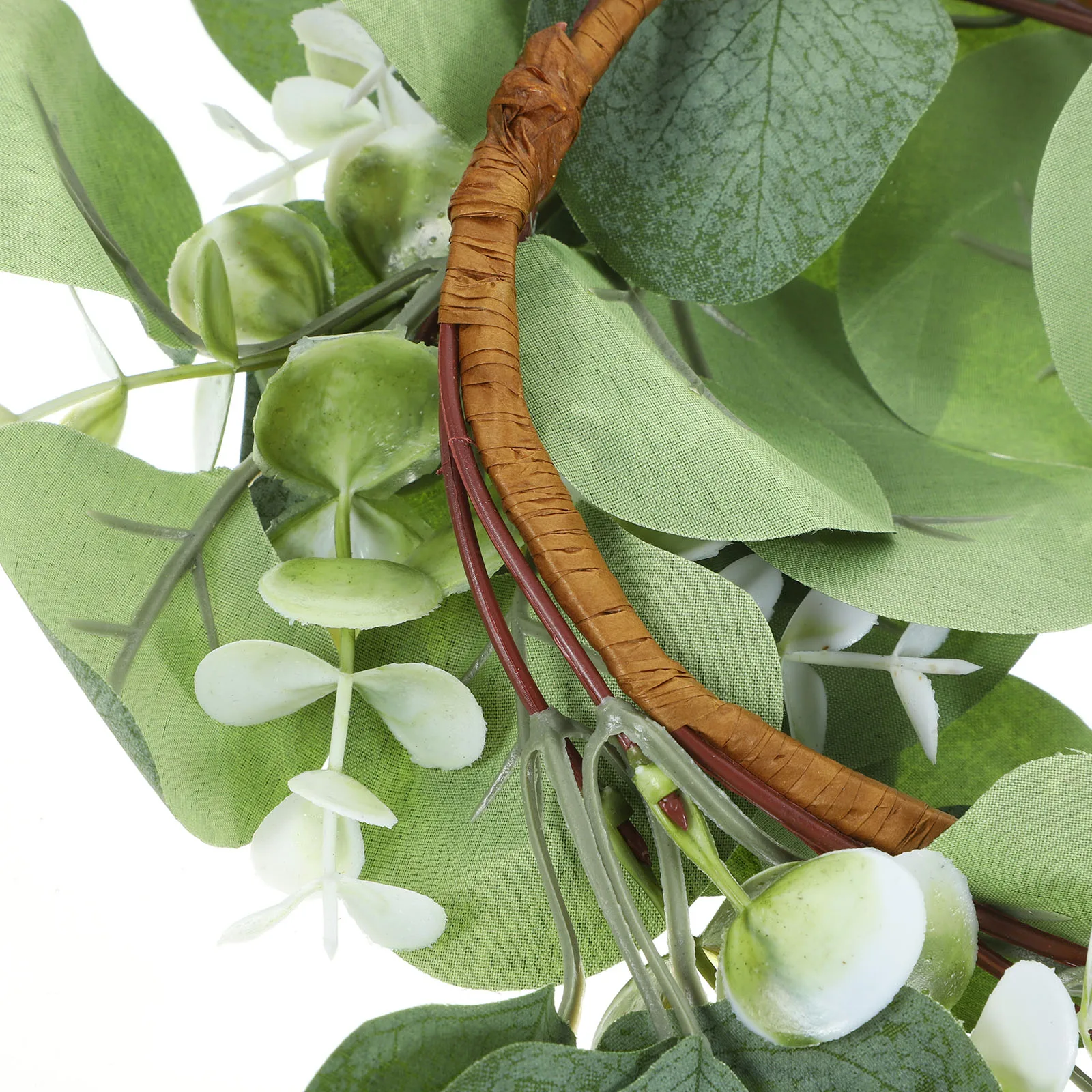 

Ring Eucalyptus Leaves Green Artificial Leaves Wreath Farmhouse Wreath Small Garlands Christmas Decor