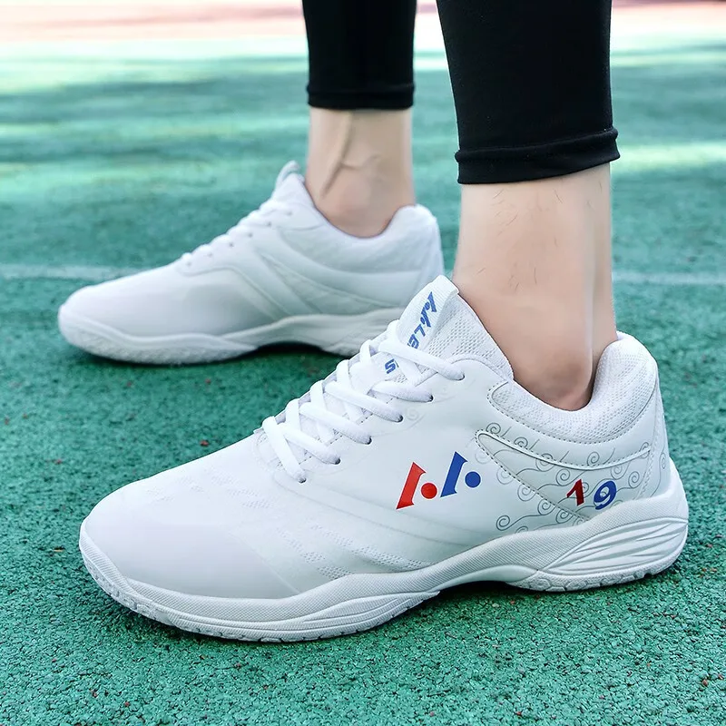 Unisex High Quality Training Tennis Shoes Men Breathable Professional Women Badminton Shoe Large Size 35-46 Outdoor Sneakers