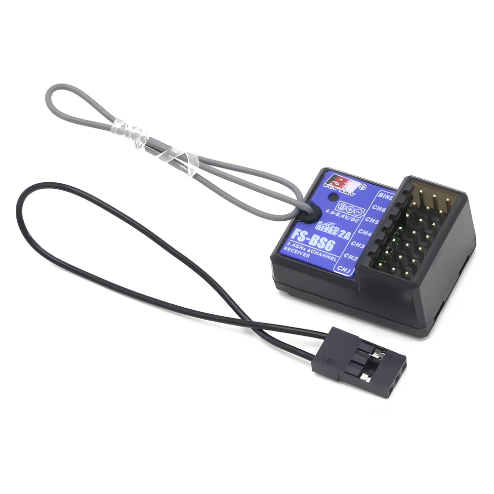 Transmissor de rádio FlySky FS-GT5 FS GT5 2.4G 6CH RC com receptor FS-BS6 6CH