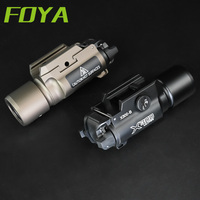 Tactics Metal SF X300 X300-B Outdoors Scout Light 1000LM Strobe Flashlight Glock 17 Pistol Hanging Light For 20MM Rail Accessory