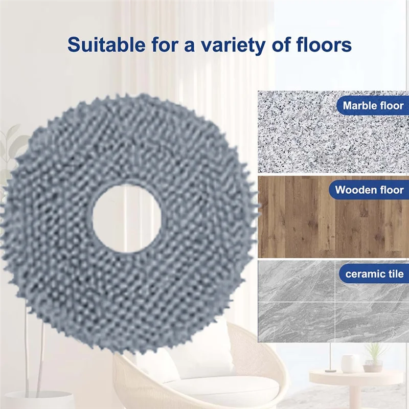 

A74G-All-In-One 26PCS Cleaning And Replacement Parts For Roborock QV 35A/QR 598/QR 798 - Brushes, Filters, And Rags