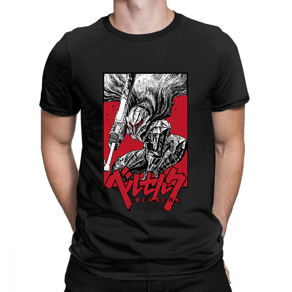 Berserk Guts T-Shirt Men O Neck cool summer T Shirts Short Sleeve Tees fashion Tops