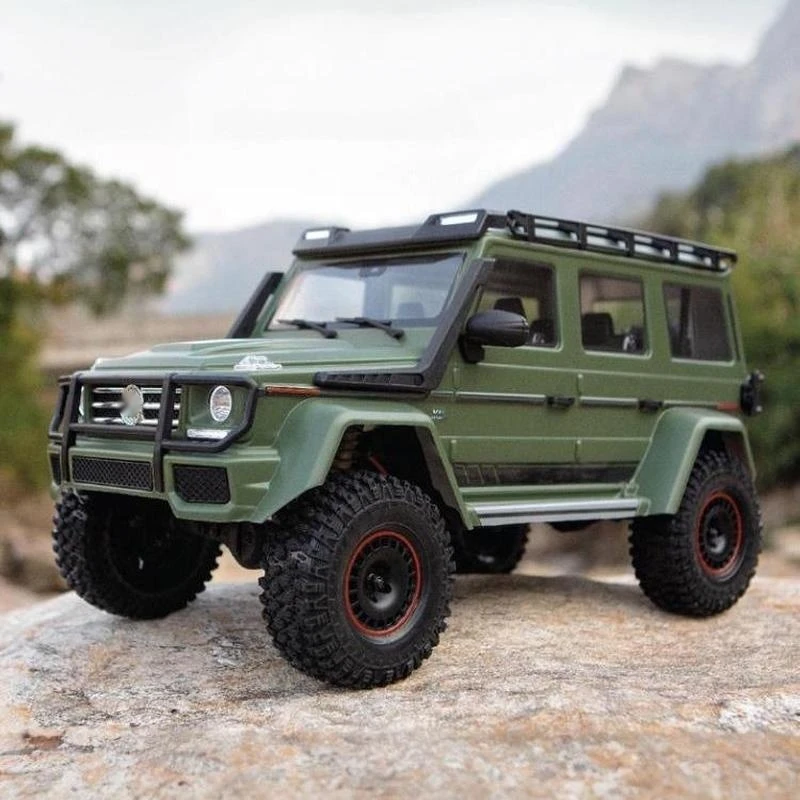 Yikong YK4106 RC Car 1/10 Scale Electric 4WD Off Road Rock Crawler Simulated G Class Remote Control Model Vehicle For Adult