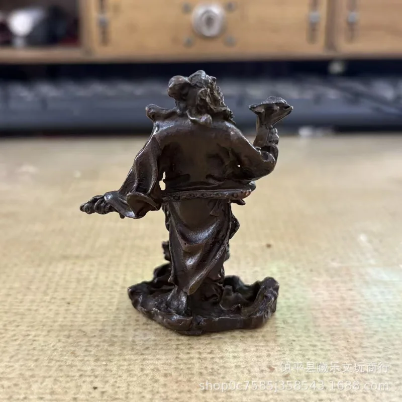 Collectibles, Antique-Style Artifacts, Bronze Sculptures, Zhong Kui Figurines, Home Decorations, Office An