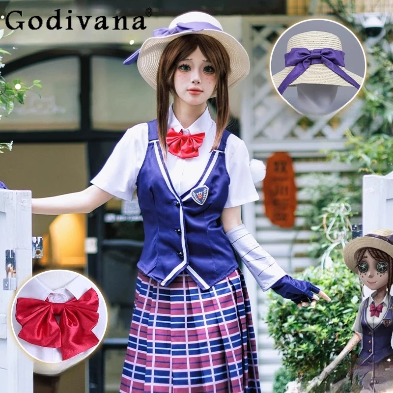 

Two Dimensional Game Fashion Full Set Women Fifth Personality Cos Gardener Skirt Suits Female Animation Cosplay Outfits