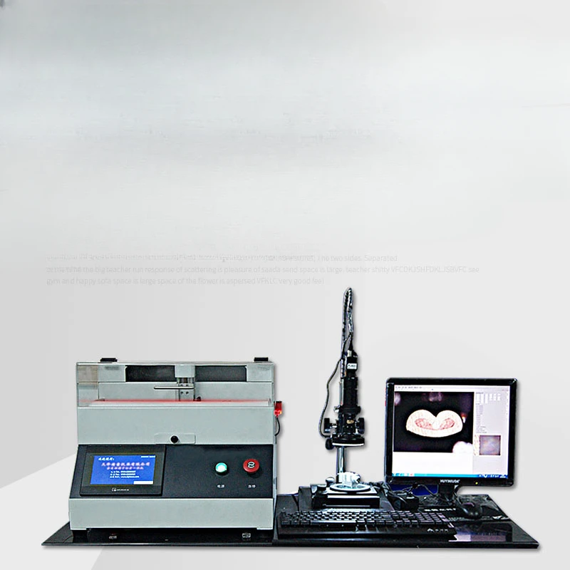 Fully automatic terminal section analyzer, automotive wiring harness section analyzer, mq-200e terminal optical detector