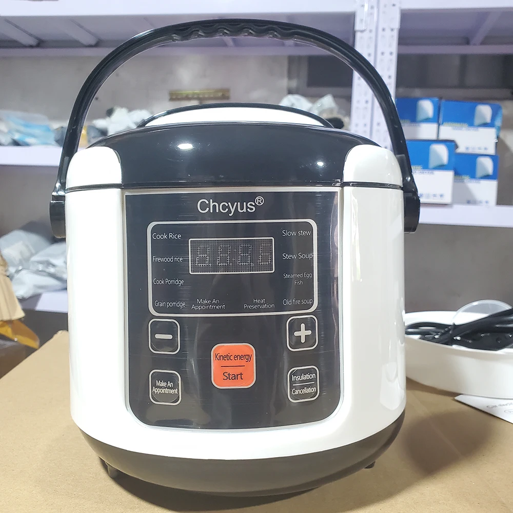 Мини рисоварка 12 В 24 В 220 В автомобильный Грузовик машина для приготовления супа каши Пароварка пищи электрическая машина рисоварка 2 л