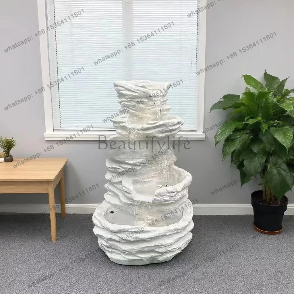 Courtyard Water Feature Outdoor Rockery Flowing Water Fountain Ornament Factory Direct S Attraction Circulating Water