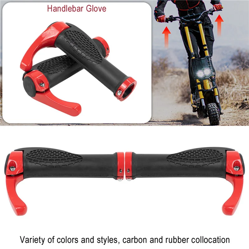 

ABJM-Electric Scooter Handle Gloves Wolf Electric Scooter Aluminum Alloy Locking Handlebar Anti-Slip Parts