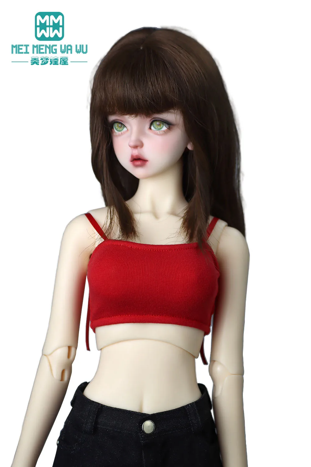 1/3 60cm DD SD BJD Puppenkleidung Spielzeug Gelenkpuppen Mode-Trägertop T-Shirts Geschenk für Mädchen – Detail 33