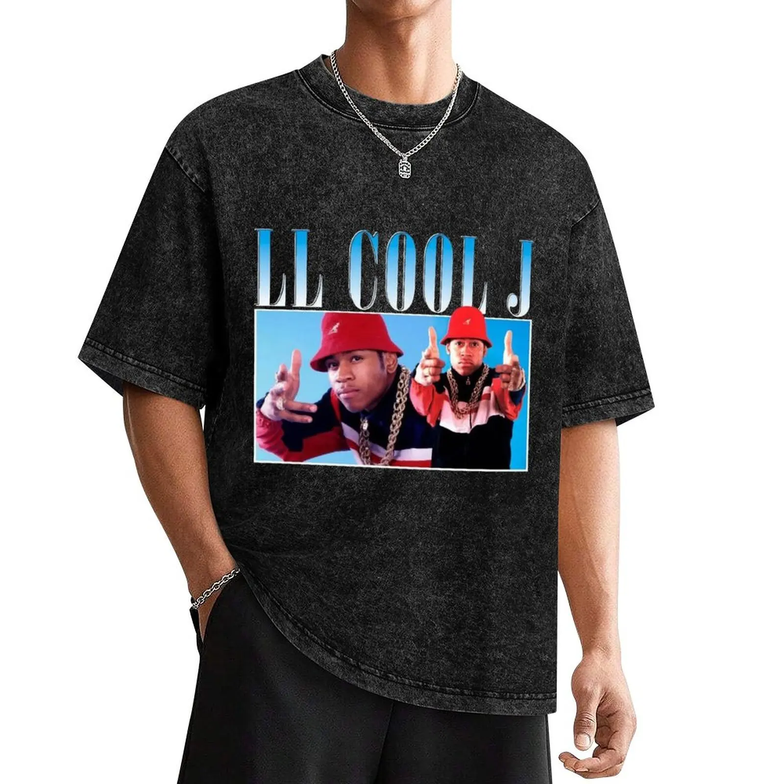 

LL Cool J T-Shirt funny costumes quick-drying plus size tops vintage t shirt men