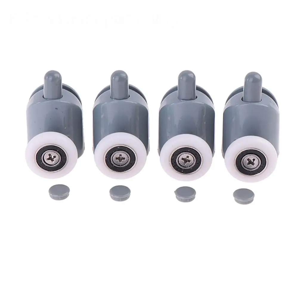 1Pairs Shower Rooms Cabins Pulley Shower Room Roller Runners Wheels Pulleys New Glass Sliding Door Pulley