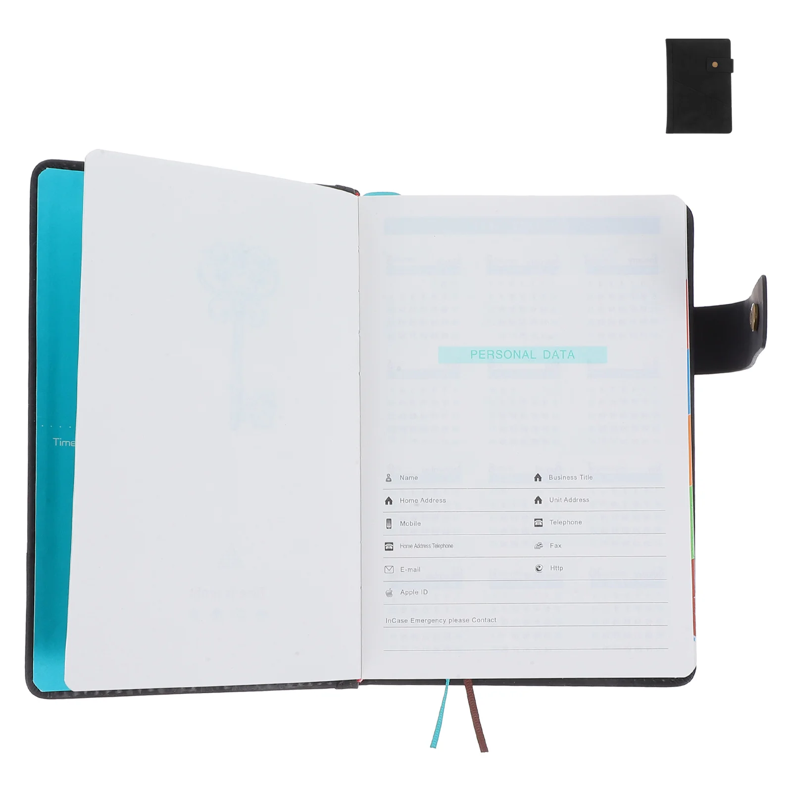 

2025 Daily Planner Notebook for Work Study Travel Monthly Weekly Agenda Reliable Paper Smooth Writing Portable Elegant