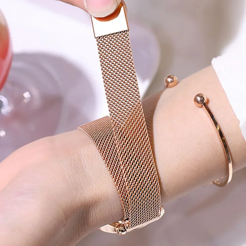 Horloge 6 Stuks Set Vrouwen Horloges Magnetische Sterrenhemel Vrouwelijke Klok Quartz Polshorloge Mode Dames Polshorloge Relogio Feminino