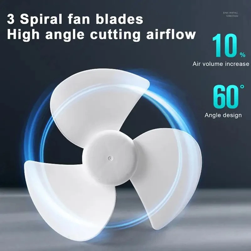 Screw In Socket Fan Compact Ceiling Cooler Fan Screw In Cooling Fan Quiet Small Tabletop Fan For Bedroom Kitchen Study