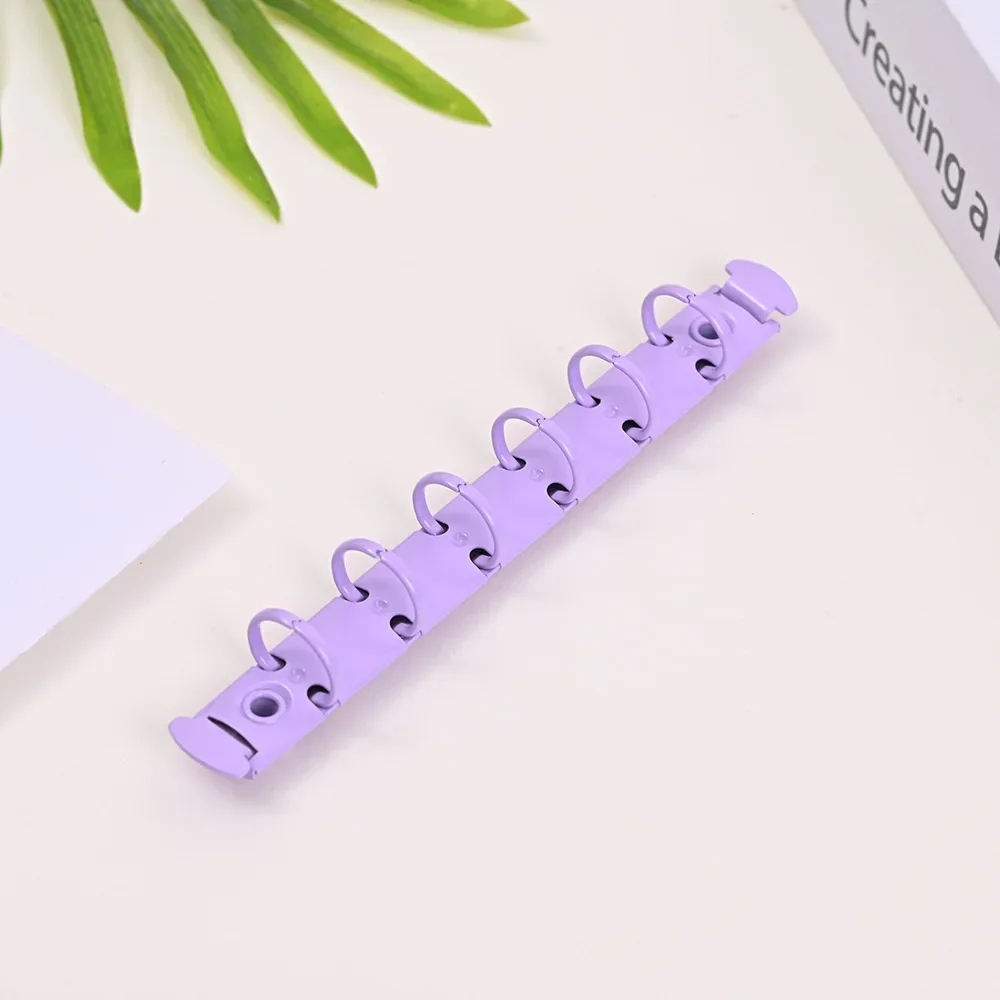 A7 Hardware Accessories Binder Rings Notebook Metal Binding Clip Six-hole Loose-leaf Office Folder Travel Notebook Binder