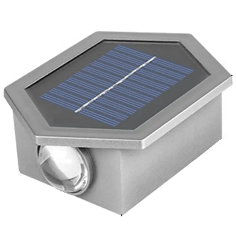 LLCS-Solar LED Outdoor Wall Lights: IP65 Waterproof, Sensory Switch, Adjustable For Home Garden