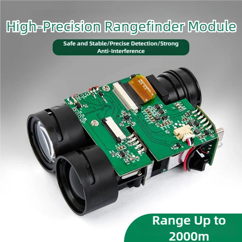 500-1500M Infrared Ranging Module, Sensor Module, High-Precision Laser Ranging Telescope Module